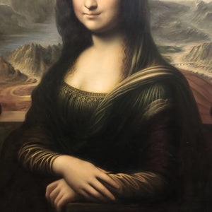 100% Hand Painted Copy Mona Lisa Art Oil Painting On Canvas Wall Art Frameless Picture Decoration For Live Room Home Decor Gift