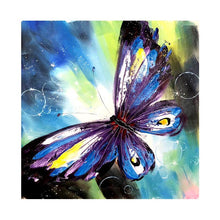 Load image into Gallery viewer, 100% Hand Painted Abstract Butterfly Art Painting On Canvas Wall Art Wall Adornment Pictures Painting For Live Room Home Decor