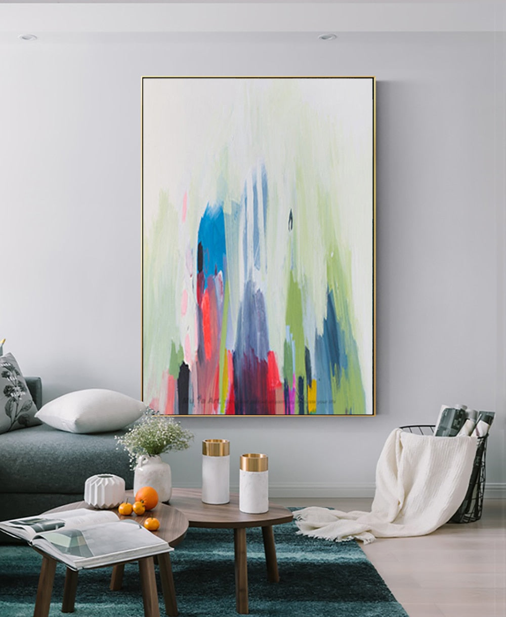 Wall paintings for bedrooms large canvas art oil paintings for living –  SallyHomey Life's Beautiful, image size:1000x1219