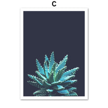 Load image into Gallery viewer, Cypress Leaf Aloe Succulent Plant Feather Wall Art Canvas Painting Nordic Posters And Prints Wall Pictures For Living Room Decor - SallyHomey Life&#39;s Beautiful