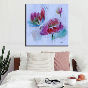 70x70cm - Modern Abstract Hand Painted Paintings Prints on Canvas - SallyHomey Life's Beautiful