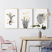Load image into Gallery viewer, the Leaf Wall Pictures For Living Room Nordic Home Decoration - SallyHomey Life&#39;s Beautiful