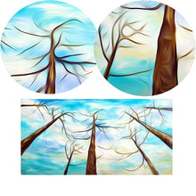 Load image into Gallery viewer, Abstract Trees Decorative Paintings for Living Room Home Decor - SallyHomey Life&#39;s Beautiful