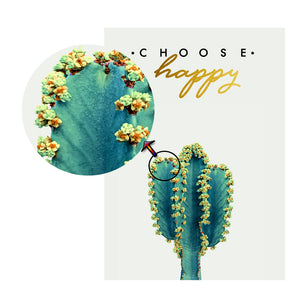 Nordic Minimalism Posters And Prints Green Wall Art Canvas Painting Cacti Flowers Art Pictures for Living Room Decor Frameless - SallyHomey Life's Beautiful