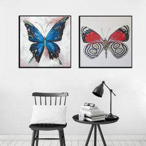 Wall Decoration Colorful Butterfly Posters, Modern Paintings Canvas Wall Art Prints On Canvas Pictures For Living Room No Frame - SallyHomey Life's Beautiful