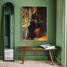 Load image into Gallery viewer, John Everett Millais Mariana Poster and Prints on Canvas Wall Art Famous Pianting Decorative Picture for Living Room Home Decor - SallyHomey Life&#39;s Beautiful