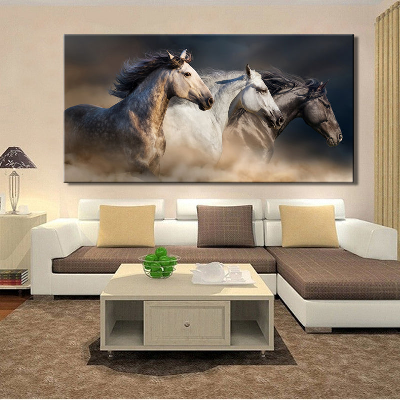 70x140cm-Modern Animals Wall Art Canvas Painting - SallyHomey Life's Beautiful
