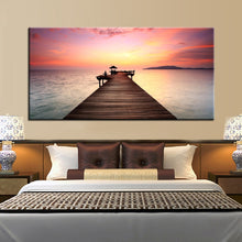 Load image into Gallery viewer, 70x140cm - Wooden Bridge Landscape - SallyHomey Life&#39;s Beautiful