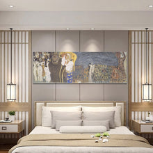 Load image into Gallery viewer, Classical Famous Painting Posters and Prints Wall Art Oil Painting Beethoven Frieze by Gustav Klimt Decorative Painting for Room - SallyHomey Life&#39;s Beautiful