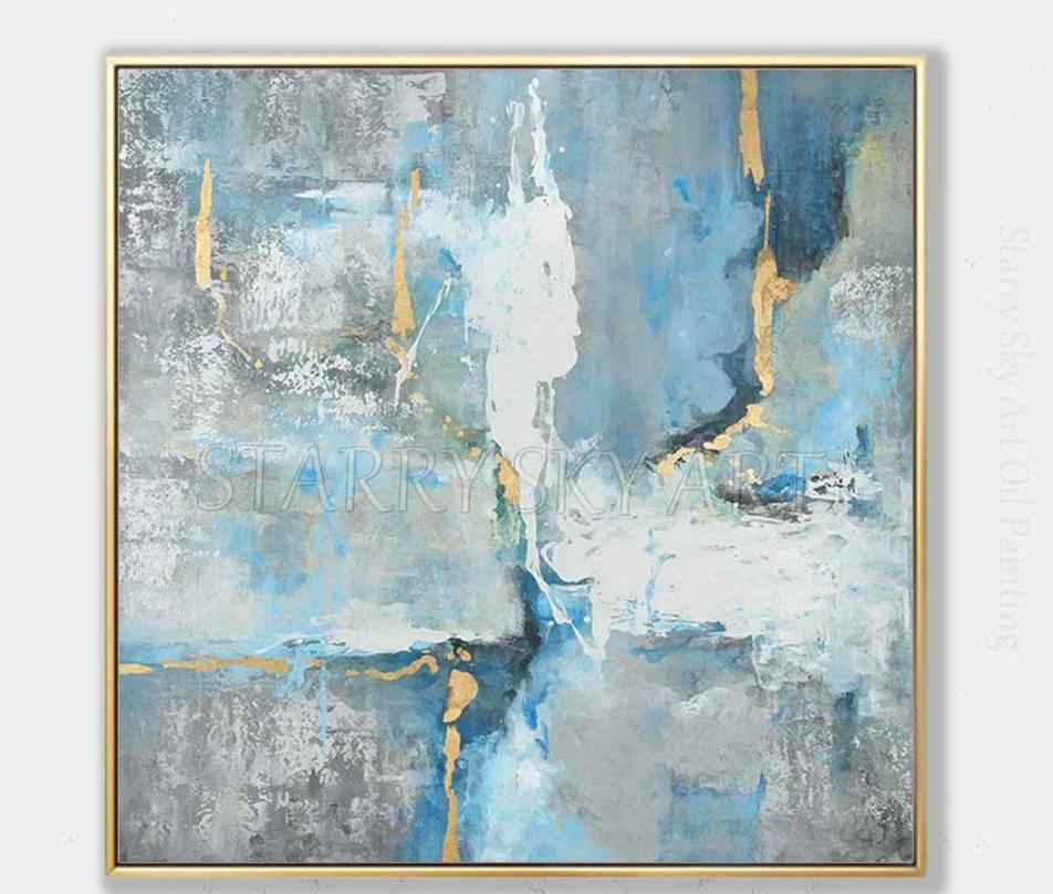 New Arrivals Hand-painted High Quality Big Size Abstract Oil Painting on Canvas Kinds of Abstract Acrylic Painting for Wall Art - SallyHomey Life's Beautiful