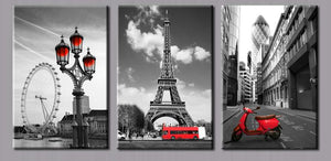 Eiffel Tower in Paris Poster Wall Picture - SallyHomey Life's Beautiful