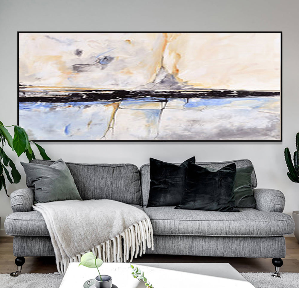 Abstract Painting acrylic Painting Abstract Art Wall Paintings Living Room Bedroom Home Interior Beach House Decor Gift - SallyHomey Life's Beautiful
