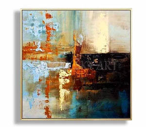 New Arrivals Hand-painted High Quality Big Size Abstract Oil Painting on Canvas Kinds of Abstract Acrylic Painting for Wall Art - SallyHomey Life's Beautiful