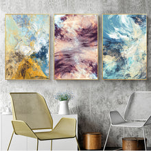 Load image into Gallery viewer, Abstract Colored Line Pictures for Living Room Nordic Decor No Frame - SallyHomey Life&#39;s Beautiful