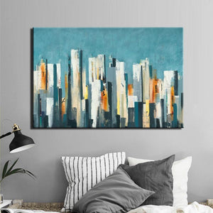 Abstract Buildings Posters Prints on Canvas Wall Art pictures - SallyHomey Life's Beautiful