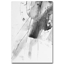 Load image into Gallery viewer, Black White Watercolor Abstract Realism Wall Art Canvas Posters and Prints Painting Wall Pictures for Living Room Home Decor - SallyHomey Life&#39;s Beautiful