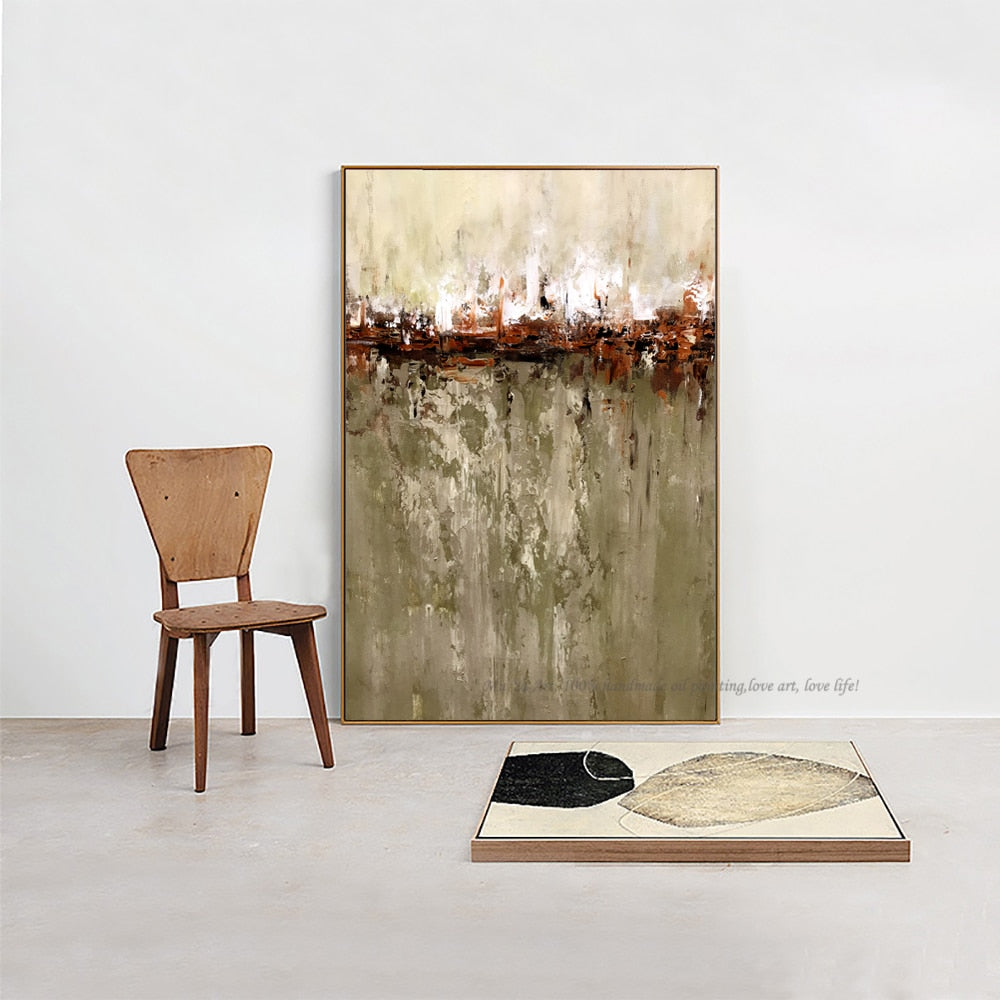 Hand painted abstract canvas painting wall art for living room laminas decorativas pared cuadros decorative pictures on the wall - SallyHomey Life's Beautiful