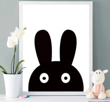 Load image into Gallery viewer, Cartoon Pirate Hero Rabbit Minimalist Canvas Poster Nordic Art Painting Wall Picture Children Room Decoration - SallyHomey Life&#39;s Beautiful