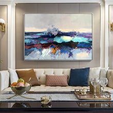 Load image into Gallery viewer, 100% Hand Painted Abstract Colour Landscape Painting On Canvas Wall Art Frameless Picture Decoration For Live Room Home Decor