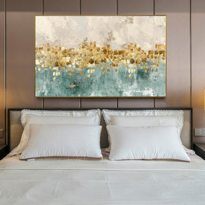 π₯80x120cm - Modern Oil Painting Posters and Prints Wall Art Canvas Painting Abstract Money Beach Pictures for Living Room Decor - SallyHomey Life's Beautiful