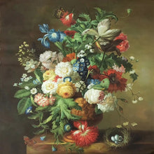 Load image into Gallery viewer, 100% Hand Painted Classic Flowers Vase Art Oil Painting On Canvas Wall Art Frameless Picture Decoration For Live Room Home Decor
