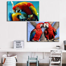 Load image into Gallery viewer, Modern Animal Posters and Prints Wall Art Canvas Painting On Canvas Home Decor Colorful Parrot Pictures For Living Room No Frame - SallyHomey Life&#39;s Beautiful