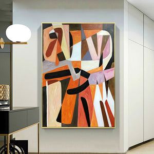 100% Hand painted Modern abstract Art Oil Painting On Canvas Wall Art Wall Adornment pictures Painting For Live Room Home Decor