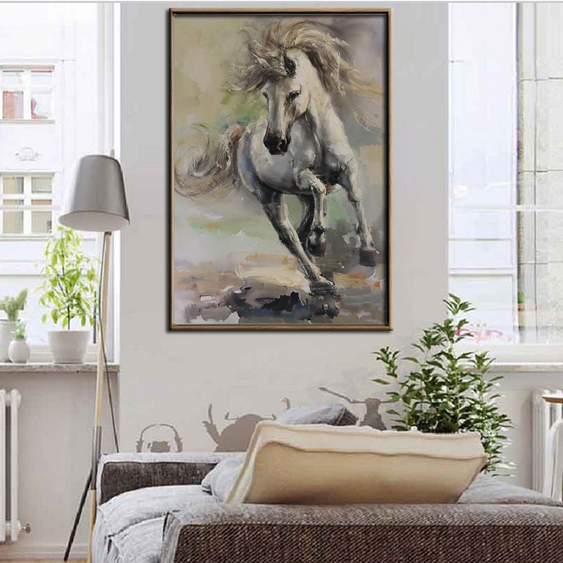 Running Horse Animal  Wall Art Decor - SallyHomey Life's Beautiful