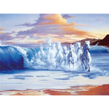 Load image into Gallery viewer, DIY 5D Diamond Painting horse Full Drill Round Diamond Embroidery Cross Stitch Kits Rhinestone Mosaic Wall Art Home Decor - SallyHomey Life&#39;s Beautiful