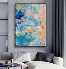 Load image into Gallery viewer, Hand painted pinturas al oleo abstractas laminas decorativas pared cuadros canvas Vintage painting wall painting living room art - SallyHomey Life&#39;s Beautiful