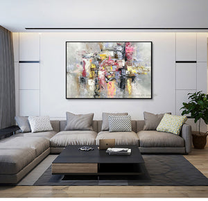 Original paintings for living room wall art canvas abstract painting pieces high quality oil painting modern pictures home decor - SallyHomey Life's Beautiful