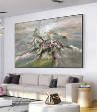 Load image into Gallery viewer, Abstract original art Oil painting original oil on canvas painting acrylic for bedroom living room modern wall decor home decor - SallyHomey Life&#39;s Beautiful