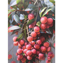 Load image into Gallery viewer, 100% Hand Painted Realistic Litchi Art Oil Painting On Canvas Wall Art Frameless Picture Decoration For Live Room Home Deco Gift