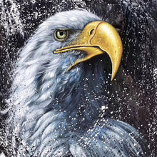 Load image into Gallery viewer, 100% Hand Painted Eagle Carving Art Oil Painting On Canvas Wall Art Frameless Picture Decoration For Live Room Home Decor Gift