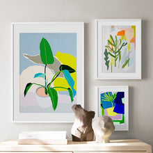 Load image into Gallery viewer, Colorful Abstract Monstera Leaves Wall Art Canvas Painting Nordic Posters And Prints Plants Wall Pictures For Living Room Decor - SallyHomey Life&#39;s Beautiful