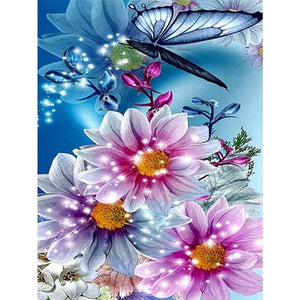 DIY 5D Diamond Painting Flower Butterfly Diamond Embroidery Cross Stitch Animal Mosaic Full Round Rhinestone Art Wall Decor Home - SallyHomey Life's Beautiful