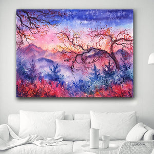 100% Hand Painted Abstract Scener Art Oil Painting On Canvas Wall Art Frameless Picture Decoration For Live Room Home Decor Gift