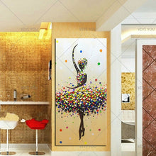 Load image into Gallery viewer, Handmade Paintings Ballet Dancer Pictures Hand Painted Abstract Knife Oil Painting On Canvas Wall Art For Living Room Home Decor - SallyHomey Life&#39;s Beautiful