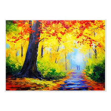 Load image into Gallery viewer, 100% Hand Painted Abstract Colorful landscape Paintings On Canvas Wall Art Adornment Pictures Painting For Live Room Home Decor