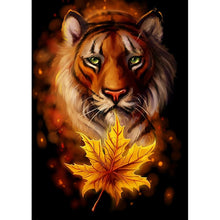 Load image into Gallery viewer, DIY 5D Diamond Painting Cross Stitch Tiger Full Round  Diamond Embroidery Decor Home Gift Tigers Family Scenery - SallyHomey Life&#39;s Beautiful