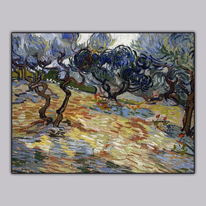 100% Hand Painted Abstract Van gogh Oil Painting On Canvas Wall Art Wall Adornment Picture Painting For Live Room Home Decor