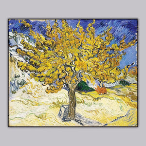 100% Hand Painted Abstract Van gogh Oil Painting On Canvas Wall Art Wall Adornment Picture Painting For Live Room Home Decor
