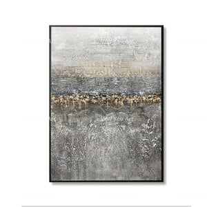 🔥 🔥 100% Hand Painted on canvas abstract landscape wall picture painting for living room Decor