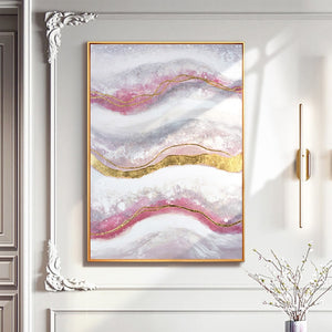 100% Hand Painted Abstract beach Art Oil Painting On Canvas Wall Art Frameless Picture Decoration For Live Room Home Decor Gift