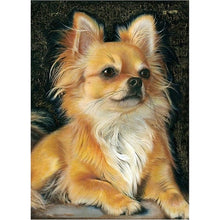Load image into Gallery viewer, Diy 5D Diamond Painting Dog Diamond Embroidery Animal Cross Stitch Full Round Drill Mosaic Rhinestone Home Decor Handmade Gift