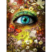 Load image into Gallery viewer, DIY 5D Diamond Painting Eye Butterfly Diamond Embroidery Cartoon Cross Stitch Rhinestone Full Round Drill Mosaic Art Wall Decor - SallyHomey Life&#39;s Beautiful