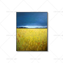 Load image into Gallery viewer, 100% Hand Painted Blue Sky Country Abstract Painting  Modern Art Picture For Living Room Modern Cuadros Canvas Art High Quality