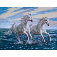 Load image into Gallery viewer, DIY 5D Diamond Painting horse Full Drill Round Diamond Embroidery Cross Stitch Kits Rhinestone Mosaic Wall Art Home Decor - SallyHomey Life&#39;s Beautiful