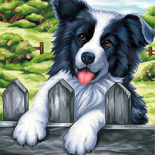 Load image into Gallery viewer, DIY 5D Diamond Painting Dog Animal Pattern Diamond Embroidery Cross Stitch Kits Handmade Full Round Rhinestone Mosaic Decor Art - SallyHomey Life&#39;s Beautiful
