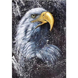 100% Hand Painted Eagle Carving Art Oil Painting On Canvas Wall Art Frameless Picture Decoration For Live Room Home Decor Gift